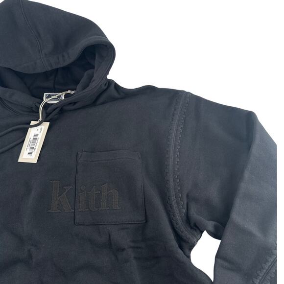Kith Black Quinn Hoodie Size M - Picture 7 of 15